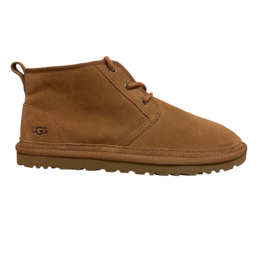 UGG Men's Brown Chukka Boots Comfy Sherpa Lined Suede Ankle Size 10